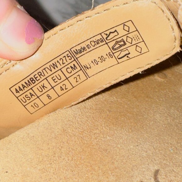 Vionic Women's Amber Beige Tan Cork Ankle Strappy Flats size US 10 - Picture 9 of 9